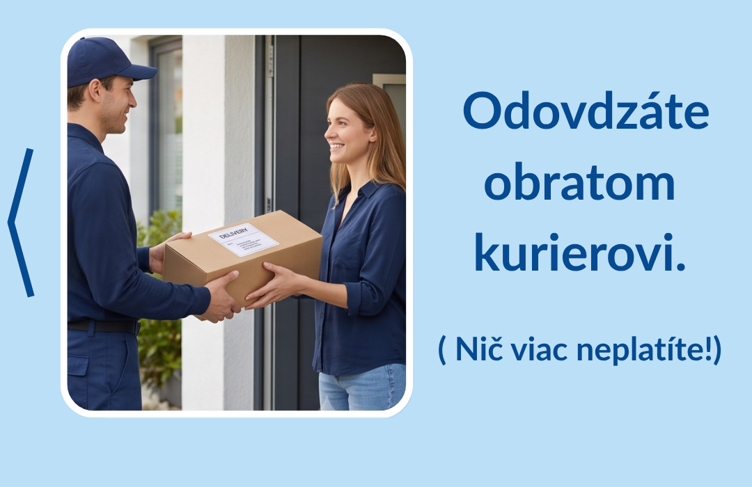 Odovzdáte balíček kuriérovi
